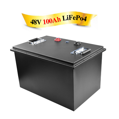 Akumulator litowo-jonowy Wodoodporne ogniwo pryzmatyczne Lifepo4 16s 48v Bms 100ah