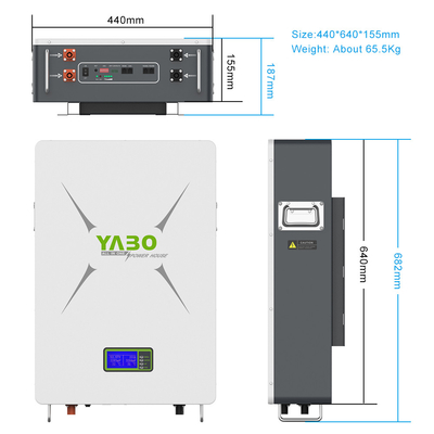 150Ah 230Ah 48V 72V Lifepo4 Bateria Powerwall Pryzmatyczne ogniwa litowo-żelazowo-fosforanowe