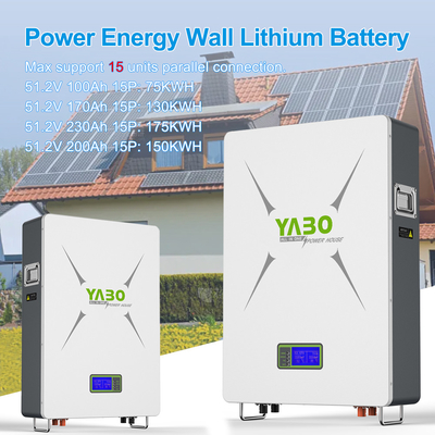 150Ah 230Ah 48V 72V Lifepo4 Bateria Powerwall Pryzmatyczne ogniwa litowo-żelazowo-fosforanowe