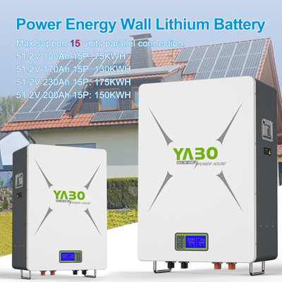 5kw 10kwh 48v Lifepo4 Home Battery 200Ah Akumulator 16S1P Prismatic Cell