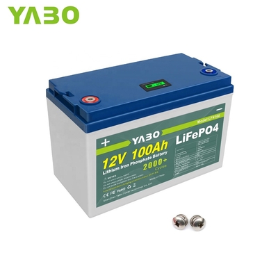 12V 100ah Bateria litowo-żelazowa Lifepo4 BMS Energy Solar Control 12V