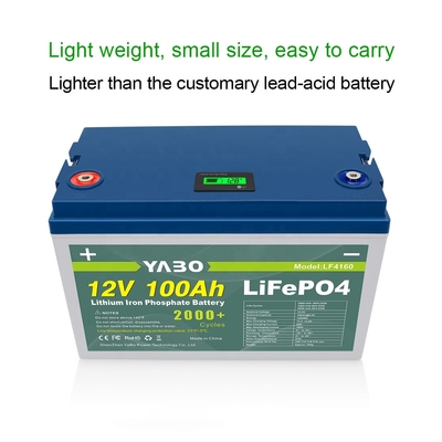 12V 100ah Bateria litowo-żelazowa Lifepo4 BMS Energy Solar Control 12V