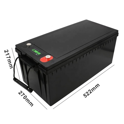 24V 36V 48V 12V Lifepo4 Akumulator 12v 200ah Jachtowy UPS do przechowywania energii słonecznej