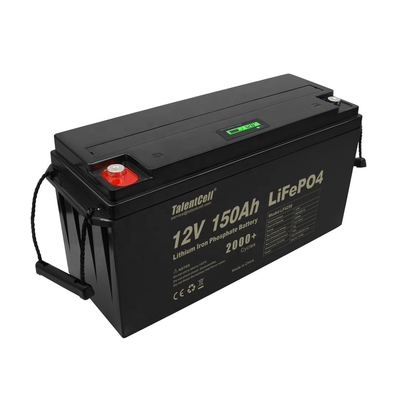 bateria litowo-żelazowo-fosforanowa 150ah lifepo4 komórki 12v wyświetlacz LED;