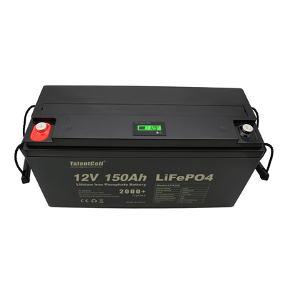 bateria litowo-żelazowo-fosforanowa 150ah lifepo4 komórki 12v wyświetlacz LED;