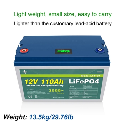 12V 110Ah Wózek golfowy Lifepo4 Głęboki cykl akumulatora