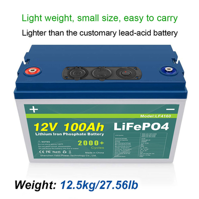 24V 36V 48V 72V 12v 100ah Akumulator Lifepo4 Wbudowany akumulator litowo-ołowiowy BMS