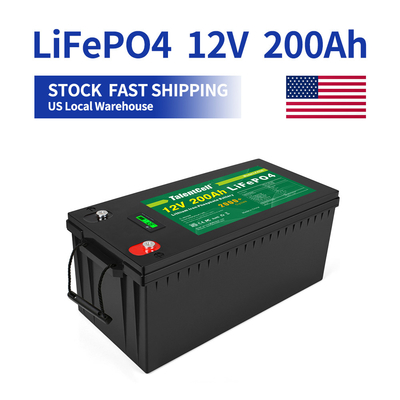Gorący akumulator Solar Wind Power System 48v 24v Lifepo4 12v 200ah Akumulator;