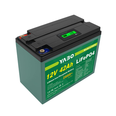 Bateria litowo-żelazowa Lifepo4 z fosforanem żelaza 12V 42ah Deep Cycle