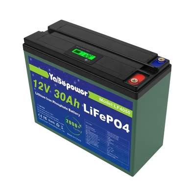 24V 24V 30ah Akumulator Lifepo4 Deep Cycle 15A 32700 Cell Battery