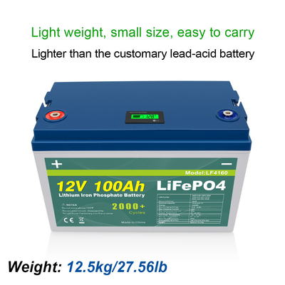 Fabrycznie dostosowane produkty gorącej sprzedaży Tanie akumulator litowo-jonowy Lifepo4 100ah 12v