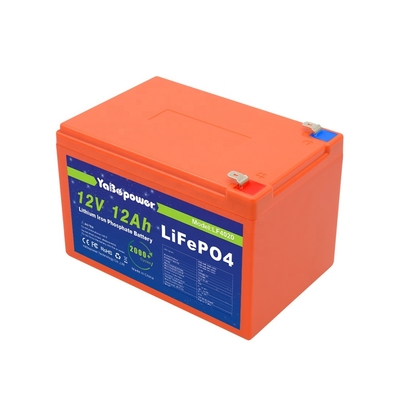 12.8v 12v 12ah Lifepo4 Akumulatorowy prąd rozładowania 6A