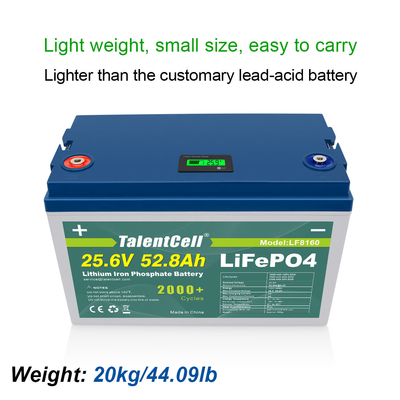 24v 60ah 70ah 80ah 24v 50ah Akumulator Lifepo4 Deep Cycle