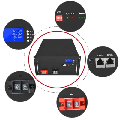 Wózek golfowy 48V Lifepo4 Battery 200Ah Smart BMS Deep Cycle Storage Litowo-jonowy