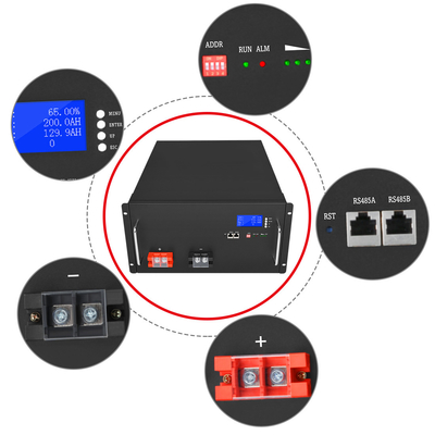 Diy 48v Lifepo4 Battery 200ah 51,2V 120Ah Litowe magazynowanie energii słonecznej