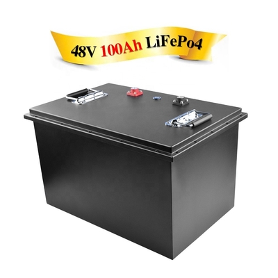48v 51,2V 100AH ​​Wodoodporny akumulator Lifepo4 Elektryczny rower litowo-jonowy Solar