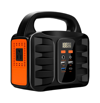 Zasilana energią słoneczną przenośna elektrownia 220 V AC Outlet 150 W 50000 mAh Zasilanie generatora
