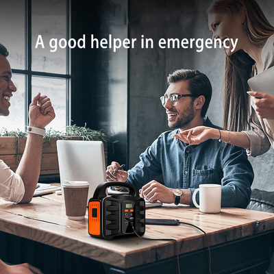 Zasilana energią słoneczną przenośna elektrownia 220 V AC Outlet 150 W 50000 mAh Zasilanie generatora
