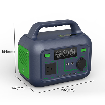 Bateria kempingowa Litowa elektrownia słoneczna Zewnętrzne wejście typu C PD60W 300W