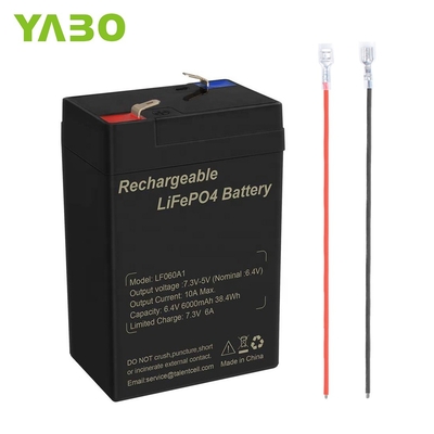 Marine Deep Cycle Lifepo4 Battery 6V 5Ah 2.5Ah 4Ah 4.5Ah 6Ah Panel słoneczny