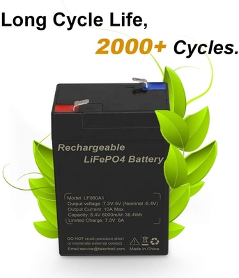 Marine Deep Cycle Lifepo4 Battery 6V 5Ah 2.5Ah 4Ah 4.5Ah 6Ah Panel słoneczny