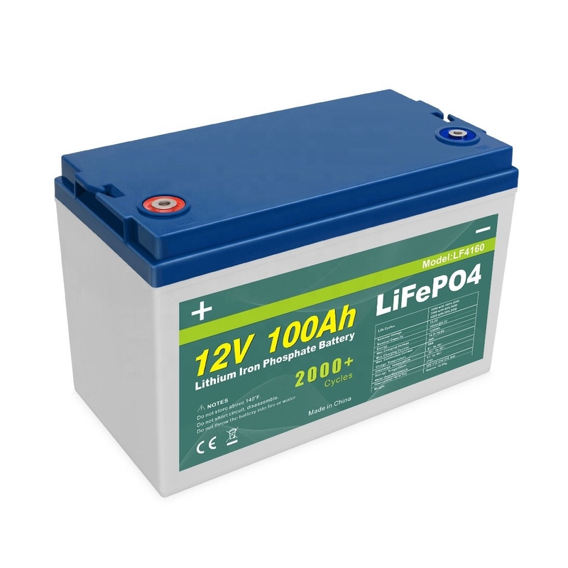 24V 36V 48V 200Ah 300Ah 400Ah litowo 12v 100ah Głęboki cykl Lifepo4 Bateria Solar Marine Rv