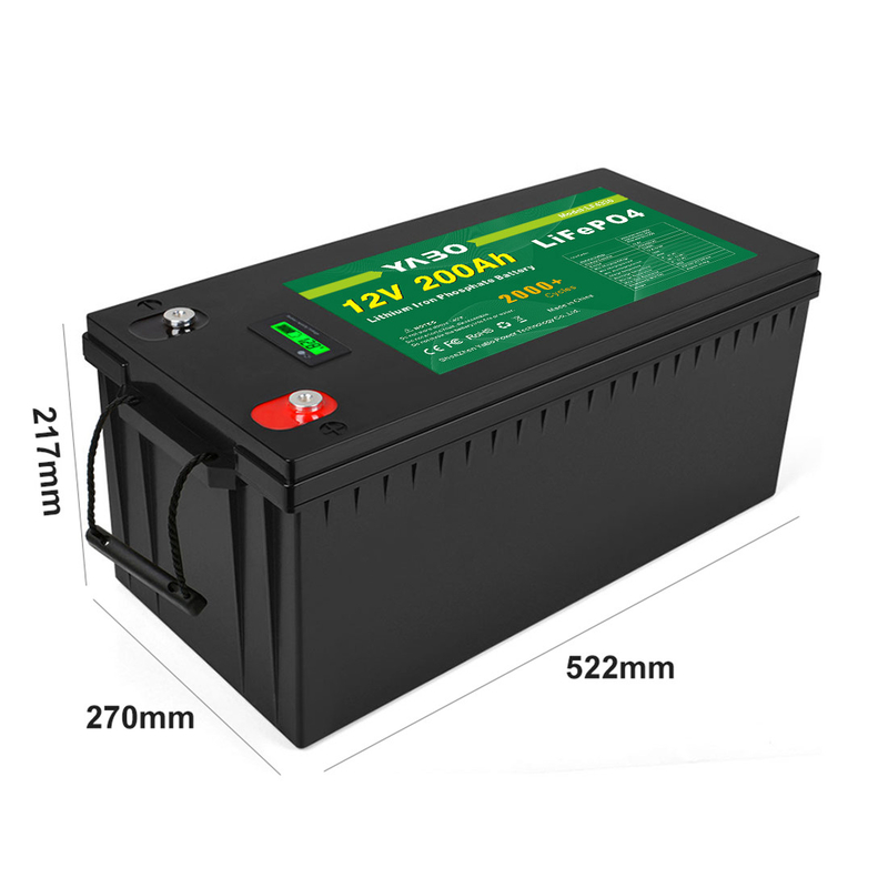 200Ah 300Ah Lithium 100ah 12v Lifepo4 Battery Pack Deep Cycle RV Yacht Marine Solar