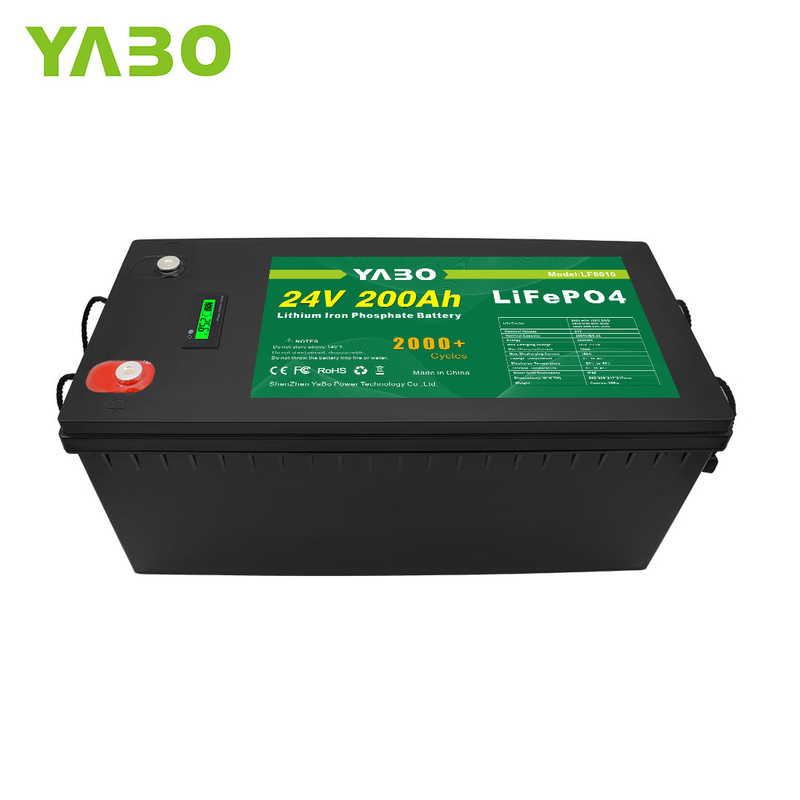 12V 24V 36V 48V 100Ah 200Ah 300Ah Lifepo4 Marine Battery do Rv Solar