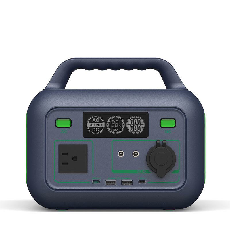 Bateria kempingowa Litowa elektrownia słoneczna Zewnętrzne wejście typu C PD60W 300W