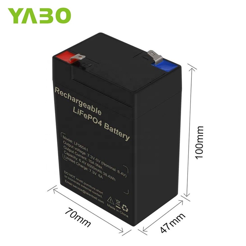 Marine Deep Cycle Lifepo4 Battery 6V 5Ah 2.5Ah 4Ah 4.5Ah 6Ah Panel słoneczny