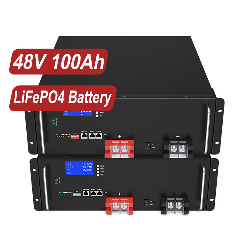 YABO litowo-jonowy do montażu w stojaku 10kwh 20kwh 48V 400Ah 200Ah 150Ah akumulator litowo-jonowy LiFePO4 do akumulatora do przechowywania energii słonecznej