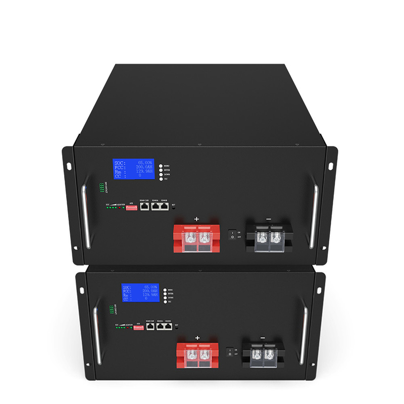 Magazyn energii BMS Deep Cycle Rechargeable Storage Solar 48V 200Ah Akumulator litowo-jonowy LiFePO4 do wózka golfowego UPS